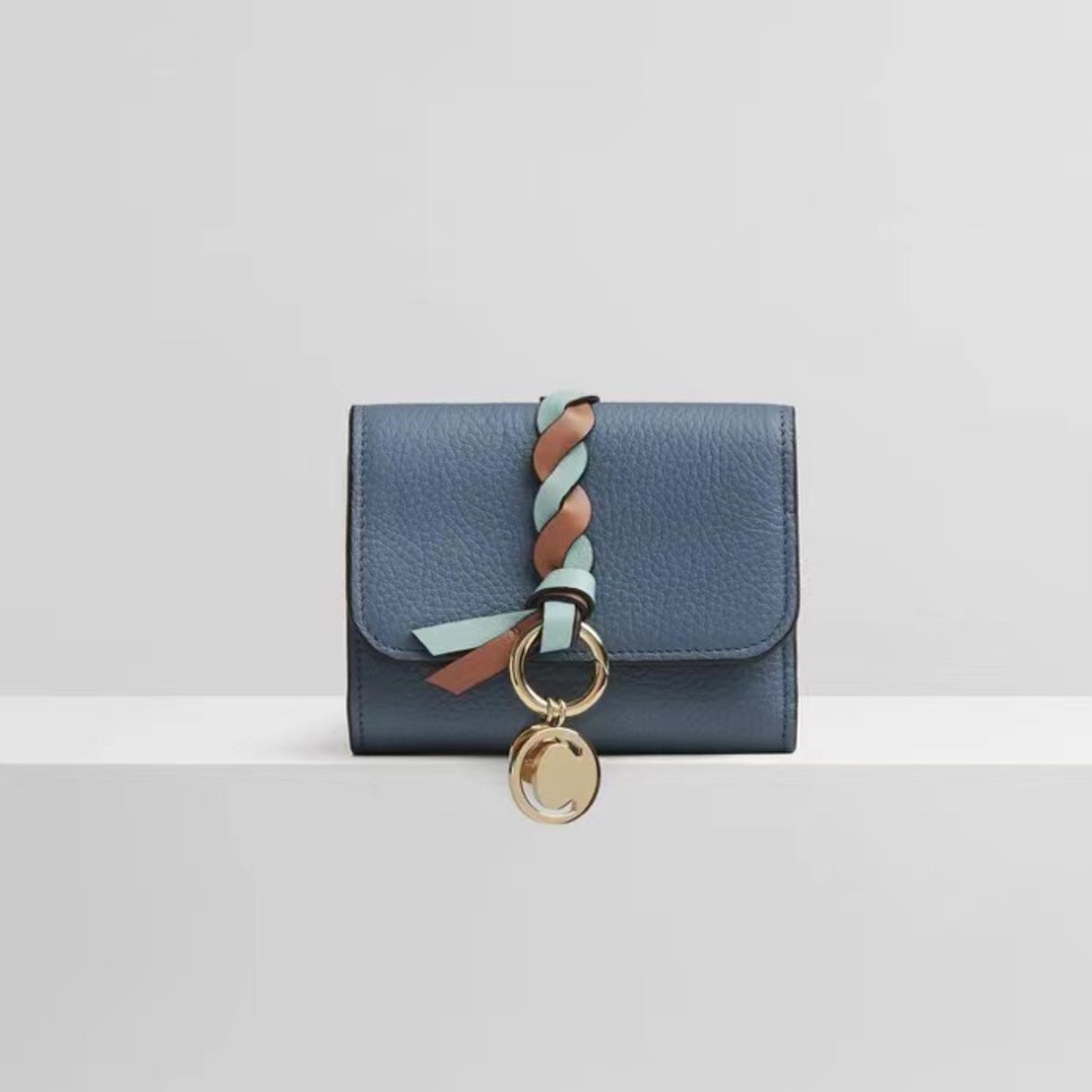 Chloe Alphabet Small Tri-fold Wallet